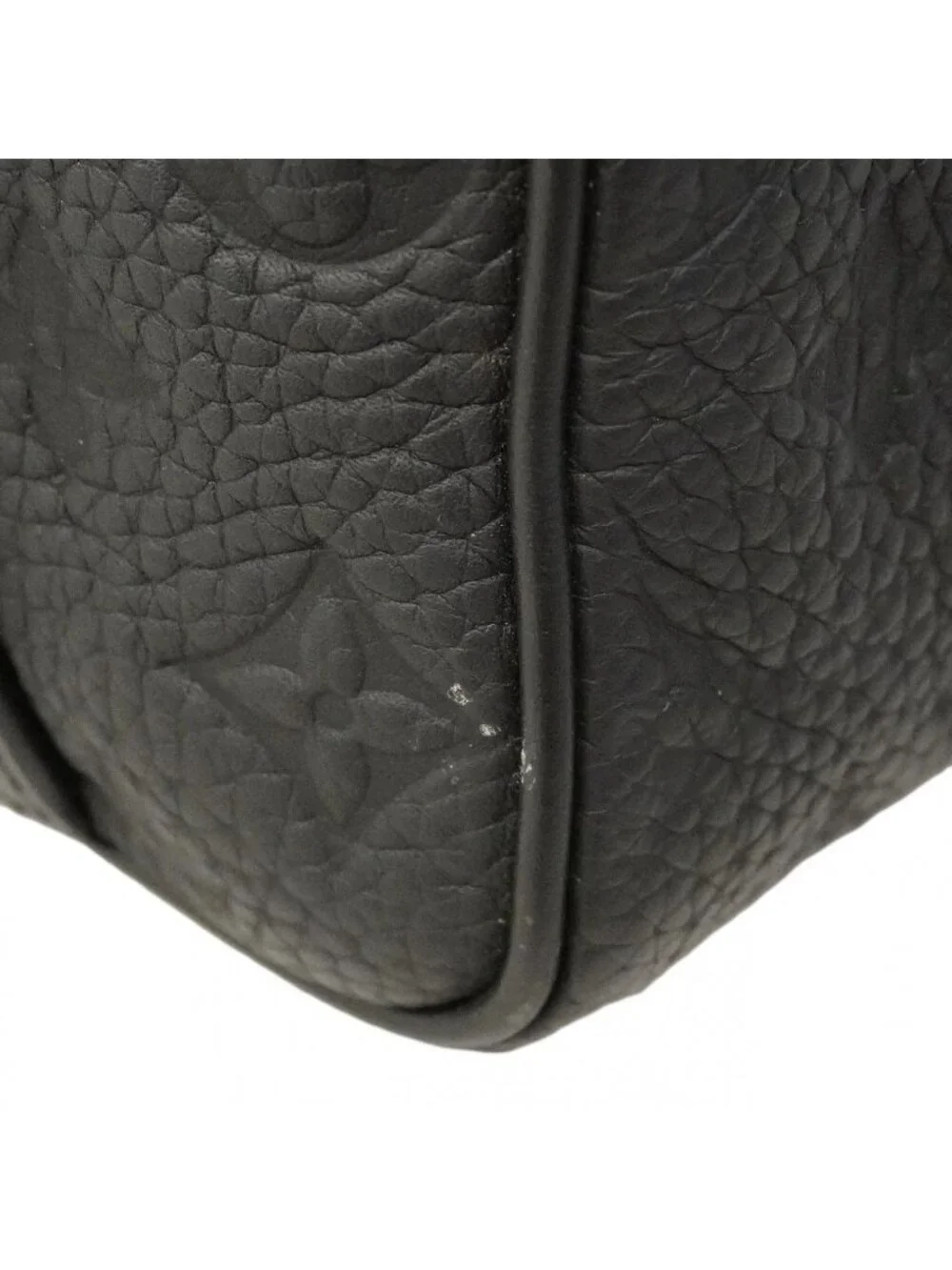 Louis Vuitton Handbag Monogram Taurillon Keepall Bandouliere 25 Black 2-Way